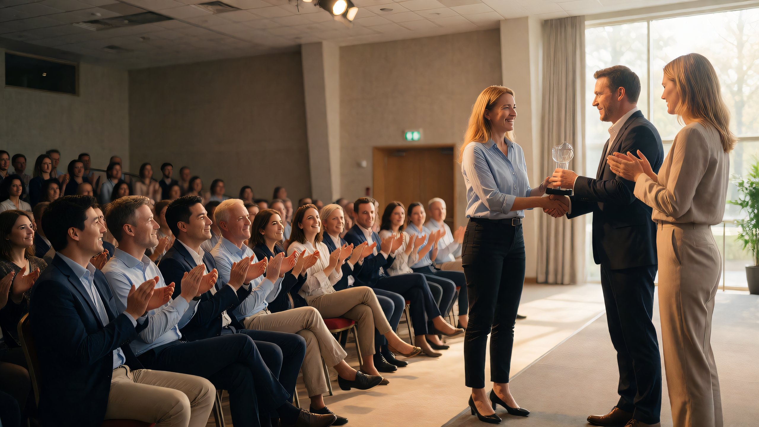 Uitreiking van een Hoogsensitiviteit Award